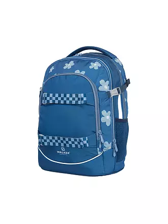 WALKER | Schulrucksack Fame 2.0 Uni 90ies Flower Blue | 